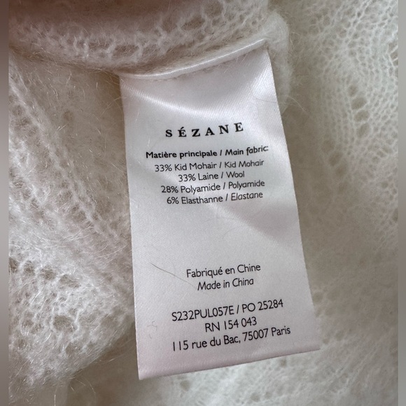 Sézane Louison Jumper ecru XS - Picture 7 of 7